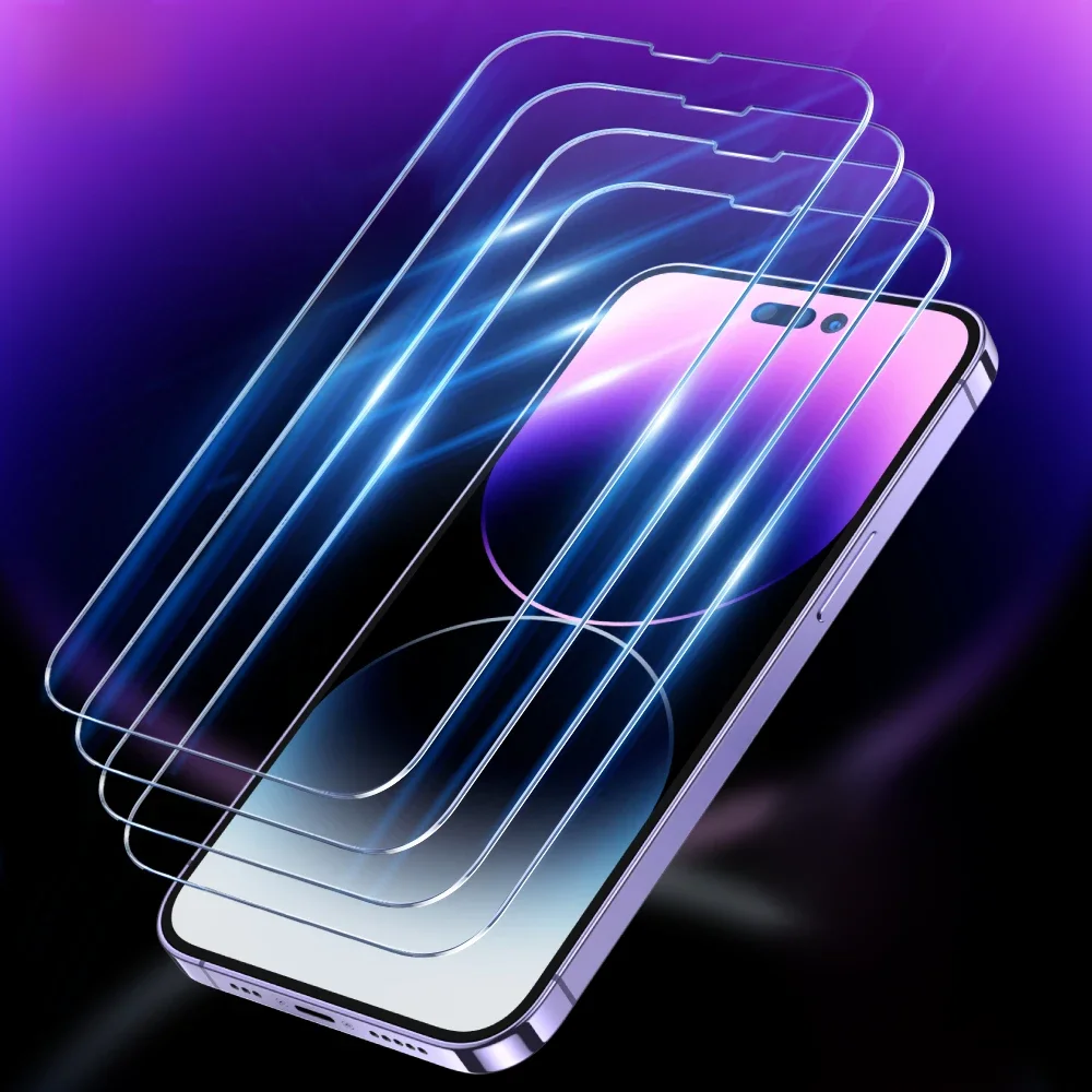 Smart devil pcs Displays chutz folie für iPhone 16 Pro Max 15 Pro 15 14 13 12 gehärtetes Glas 9h HD