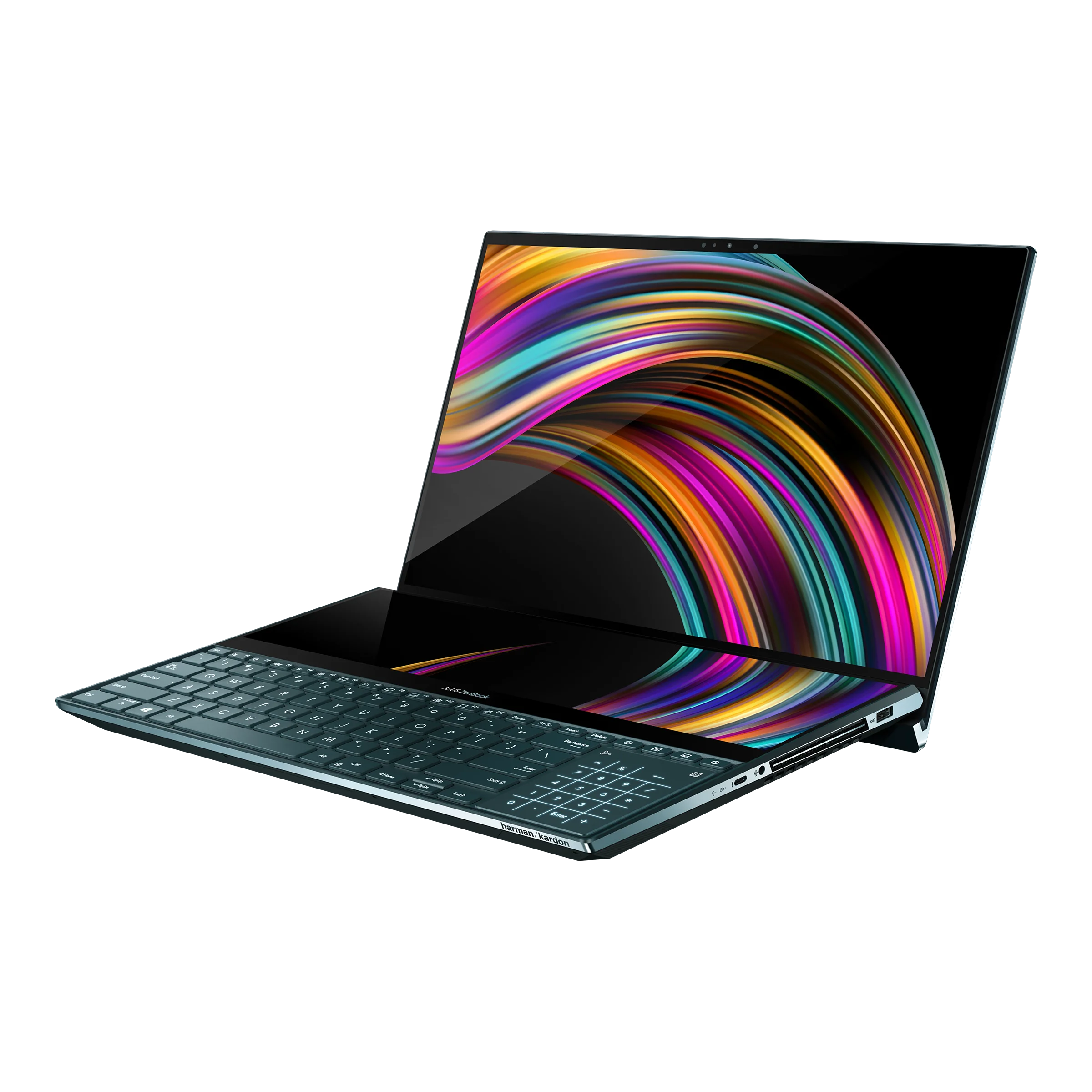 NOWOŚĆ W MAGAZYNIE Laptop ASUS-ZenBook Pro Duo, UX581, 15,6, 4K, UHD, wyświetlacz dotykowy NanoEdge, Intel Core i9-10980HK, 32 GB RAM, 1 TB