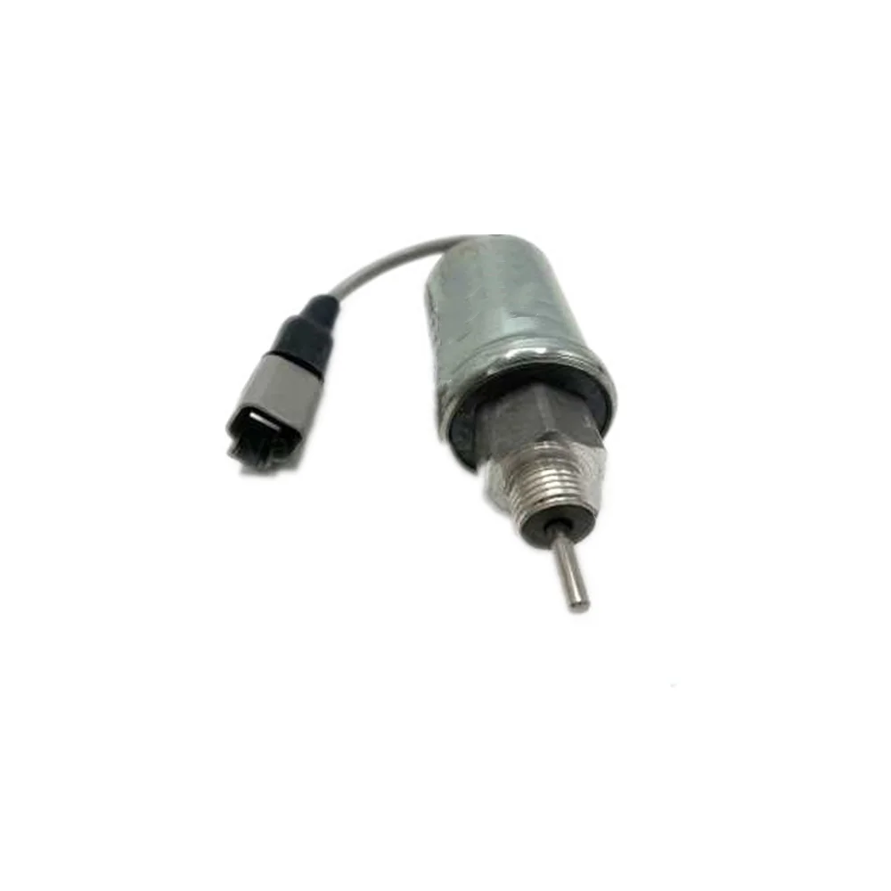 Mini Excavator Parts U85206452 For SWE18 SWE30 Yuchai YC18 Flameout Solenoid Valve Flameout Switch Fuel Stop Valve