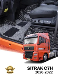 Car mats for Sitrak C7H truck tractor 2020-2023G