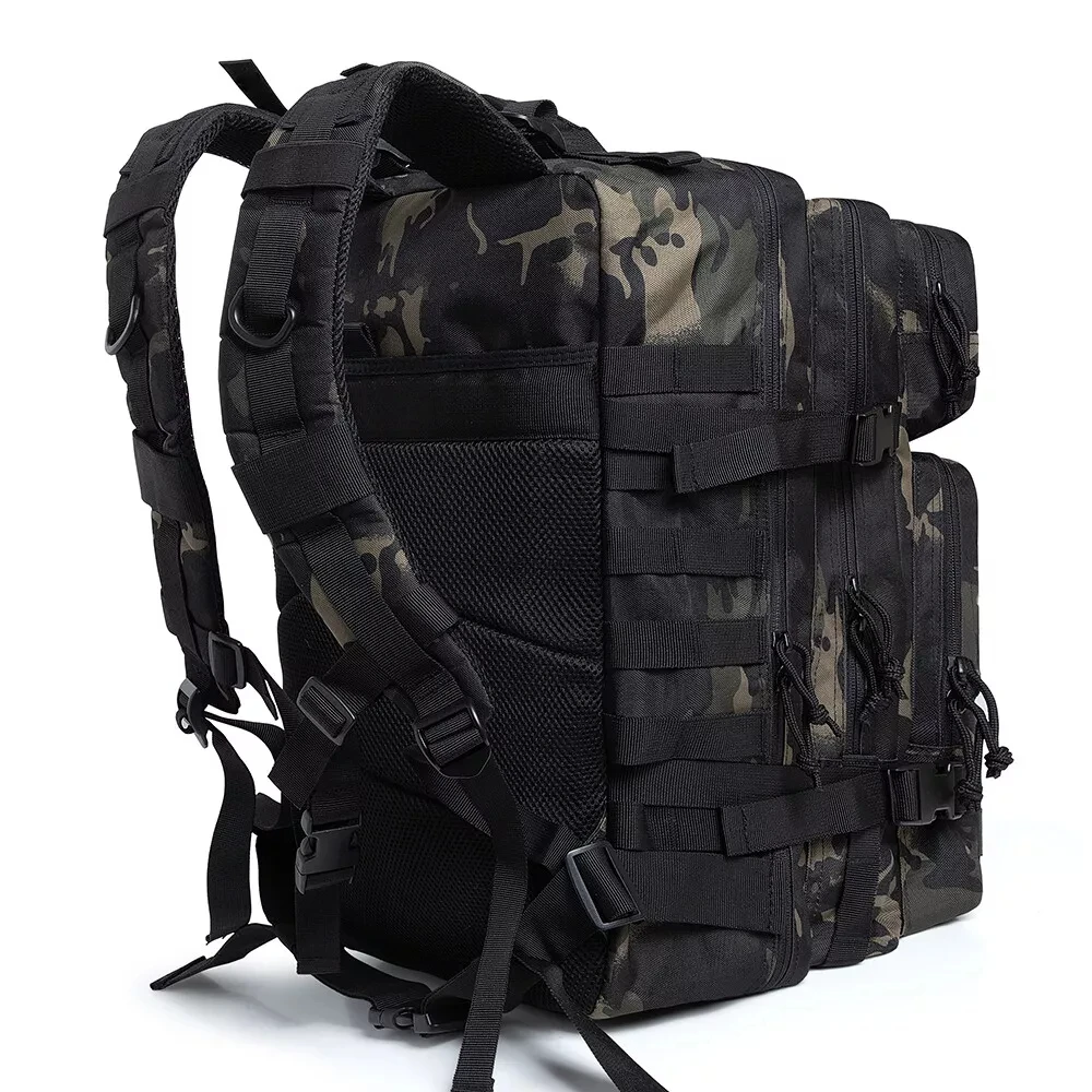 LHI 45L Men Hiking Backpack Tactical Hunting Treeking Travel Camping Bug Out Bag Outdoor EDC Survival Military Rucksack image 3