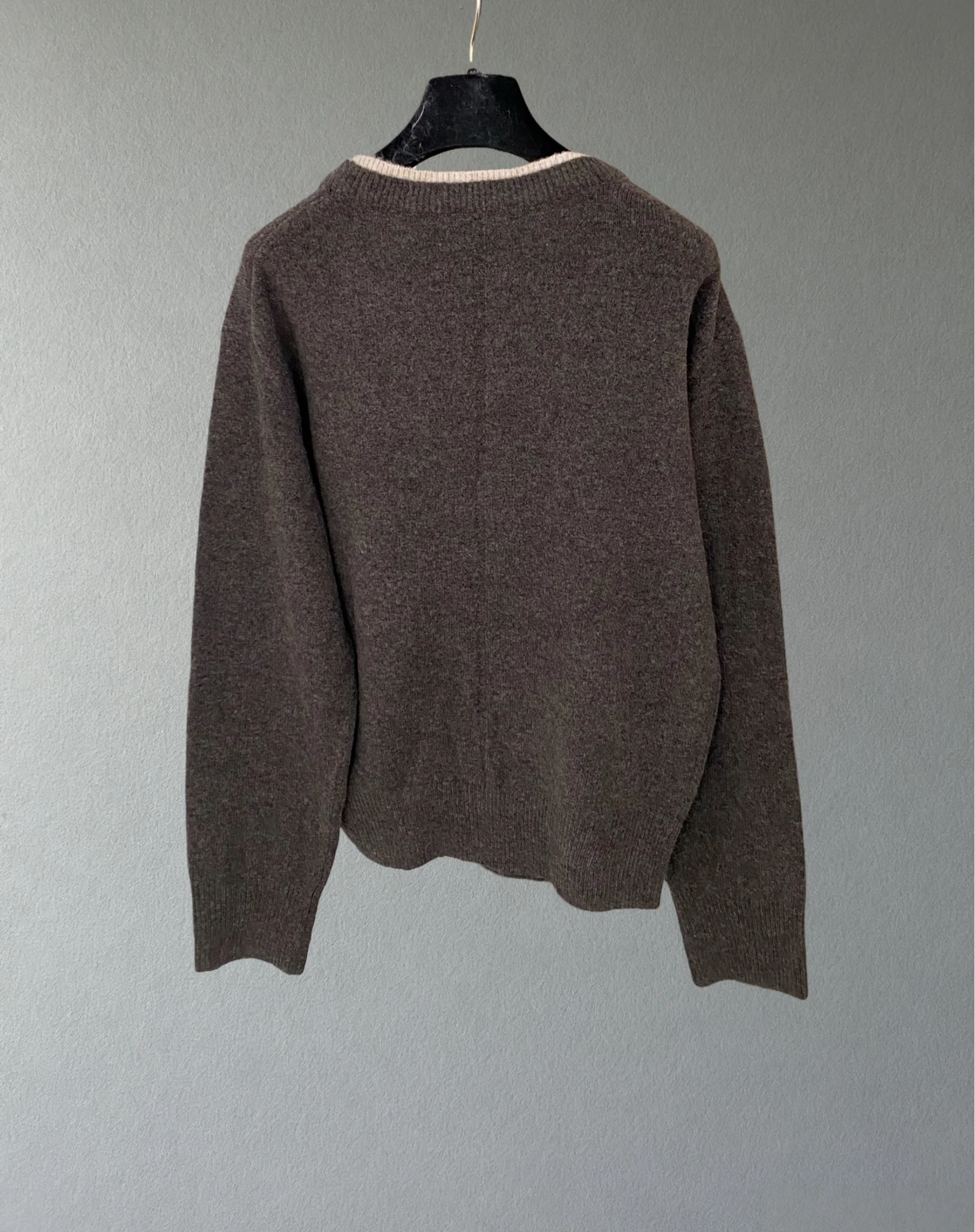 

2025 Autumn/Winter New Design Round Neck Knitted Hoodie