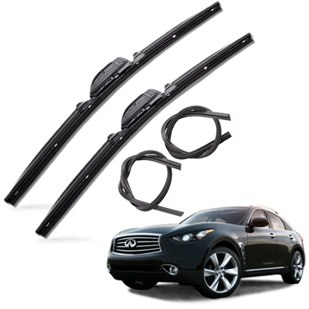 1 + 1 + 1 Infiniti FX Pure Premium Wiper Brush with Rubber