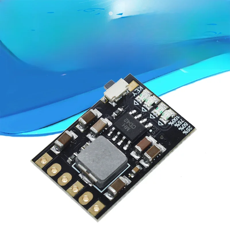 WAVGAT DC 5V 2.1A Mobile Power Diy Board 4.2V Ładowanie / rozładowanie (boost) moduł wskaźnika ochrony akumulatora 3.7V litowo 18650 — zdjęcie 2