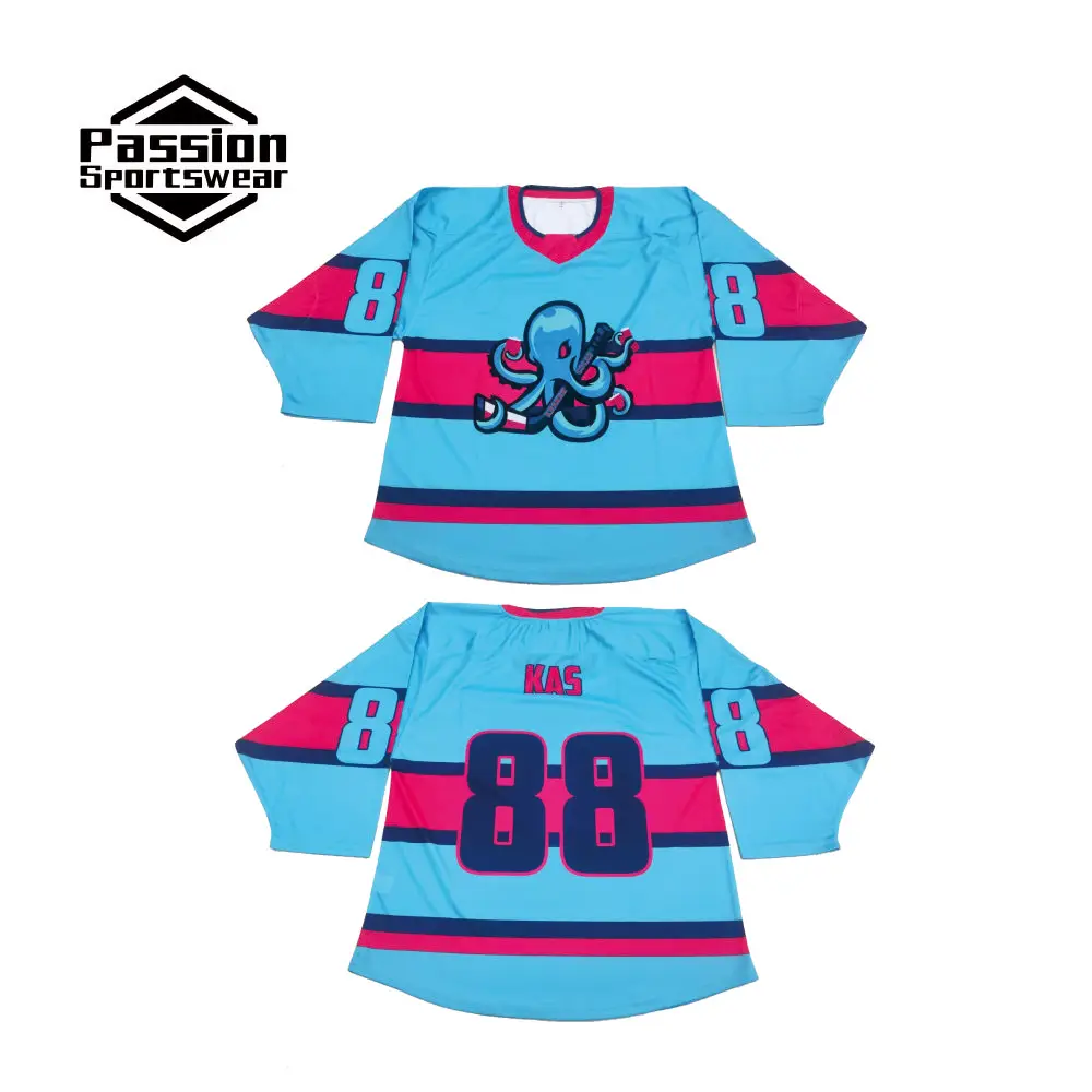 

5PCS USD32 Each Custom Ice Hockey Jersey Retro Sport Sweater Team Wear Sublimation Letters Numbers Top Quality More Color S-XXXL