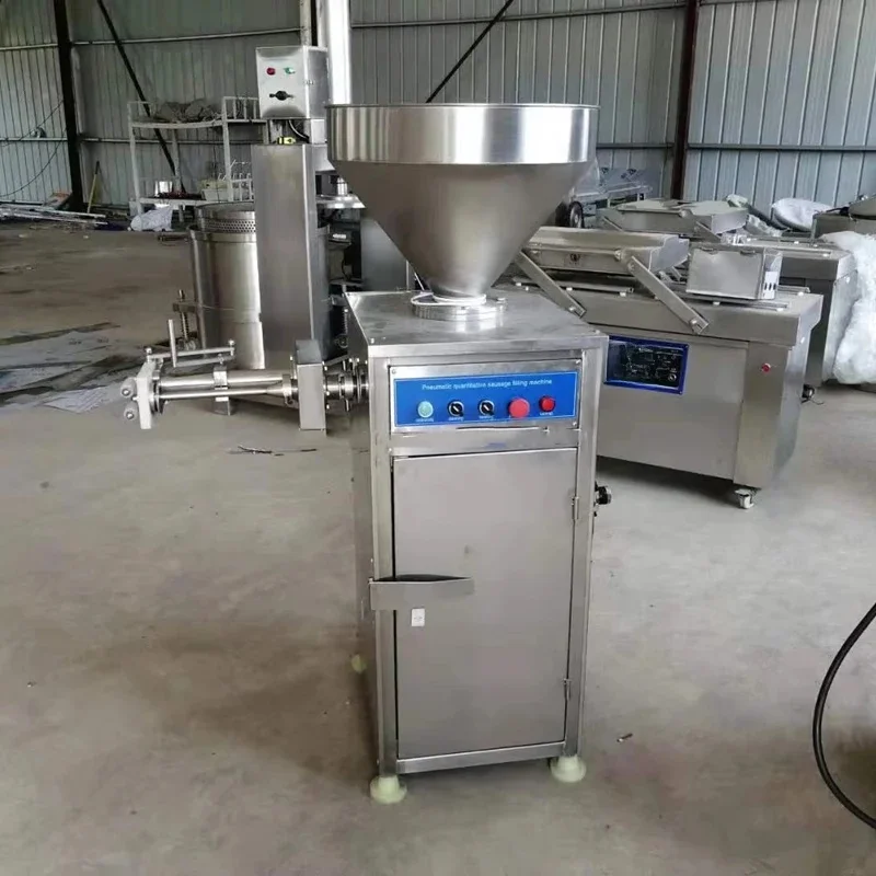 Electric Sausage Stuffer Stainless Steel Making Sausage Machine Commercial Grade Filling Funnel For Home