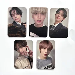 Tarjetas postales Kpop YEONJUN BEOMGYU SOOBIN álbum de doble cara LOMO Card Selflie Photocard TAEHYUN HUENINGKAI Fans Collection, 5 unids/set