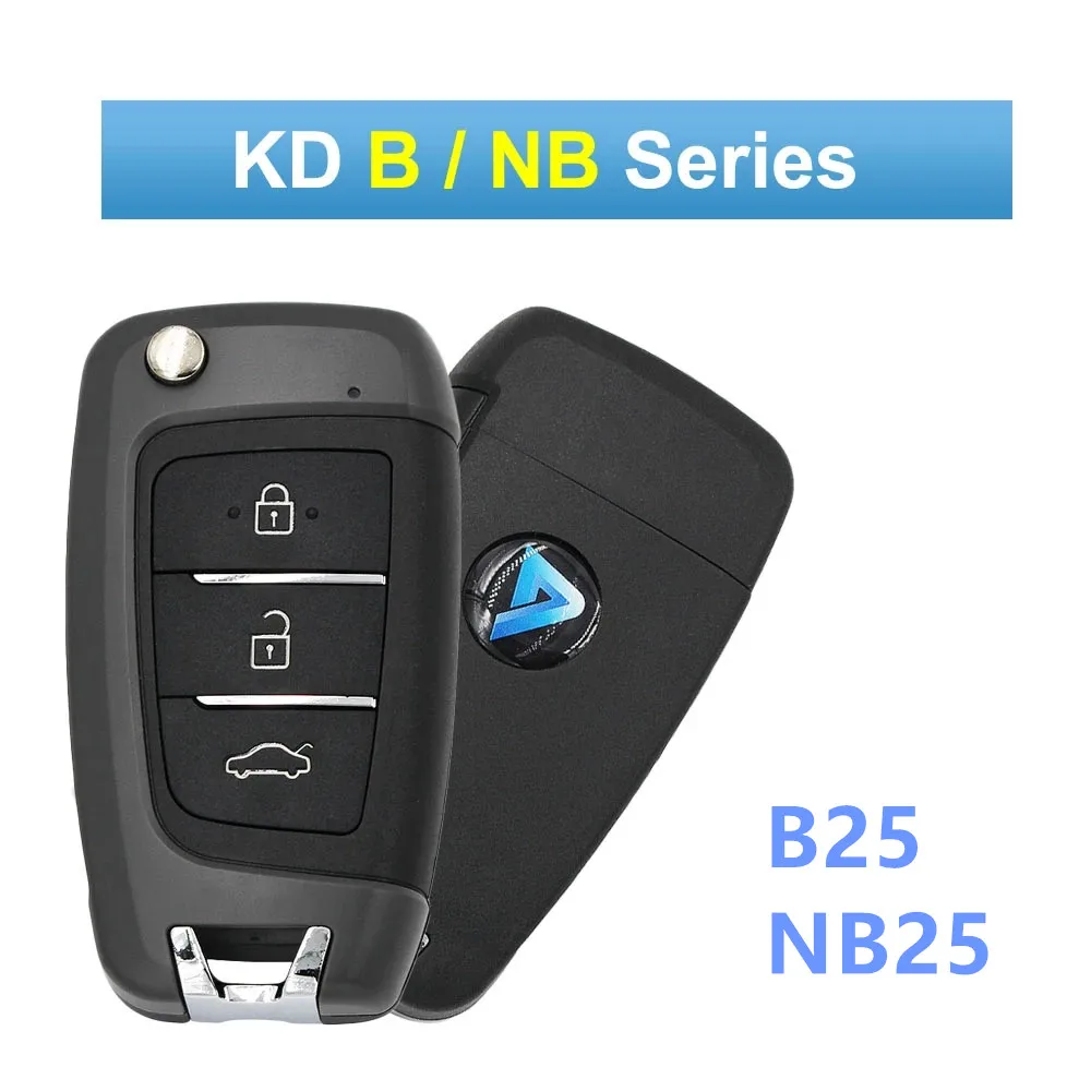 5pcs B25 KD Remote NB25 Control Car Keydiy 3 Button B Series for KD MINI KD900 URG200 Key Programmer For Hyundai Elantra