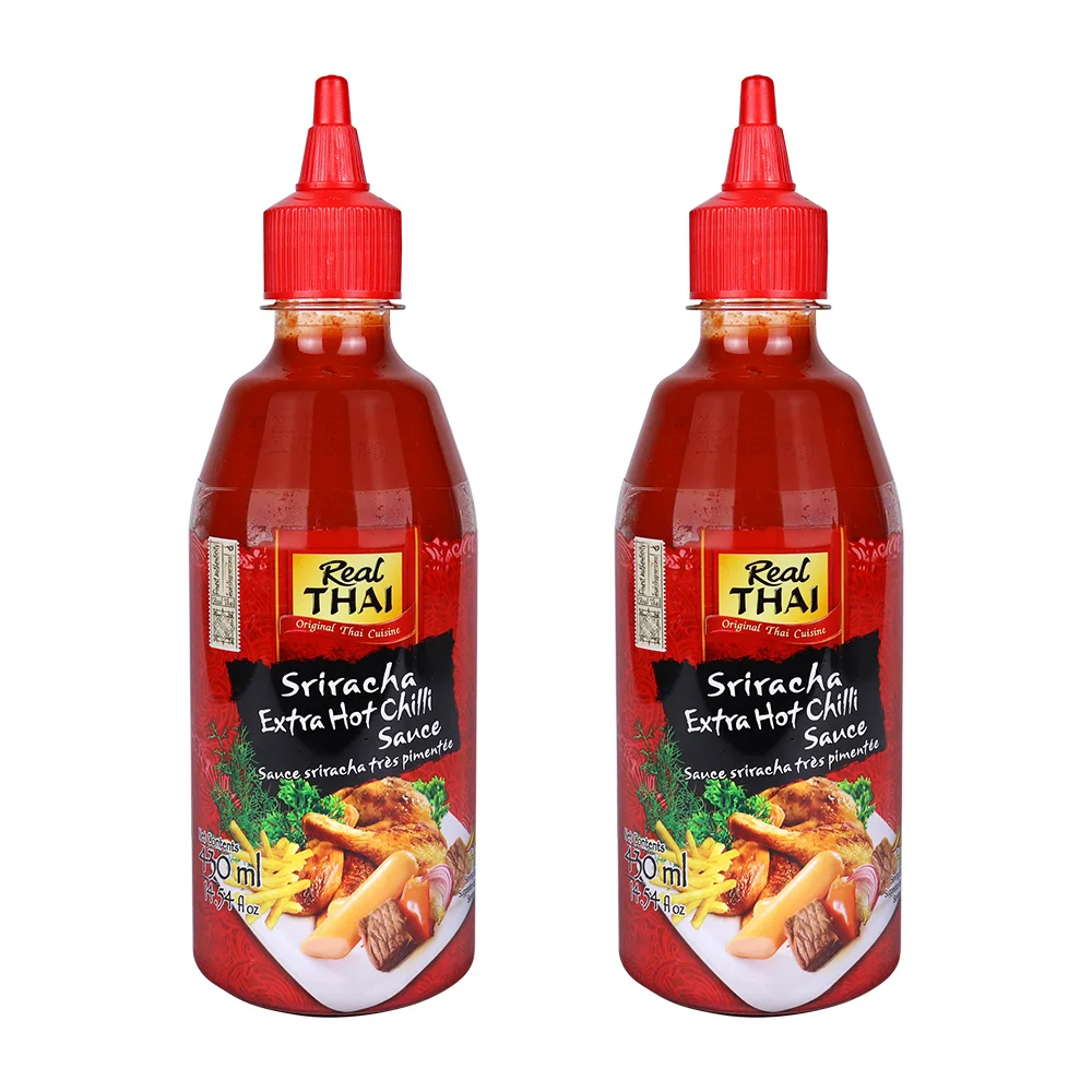 Real Tis Lrara Tea Extra Hot Chili Saux 430ml x 2 pieces