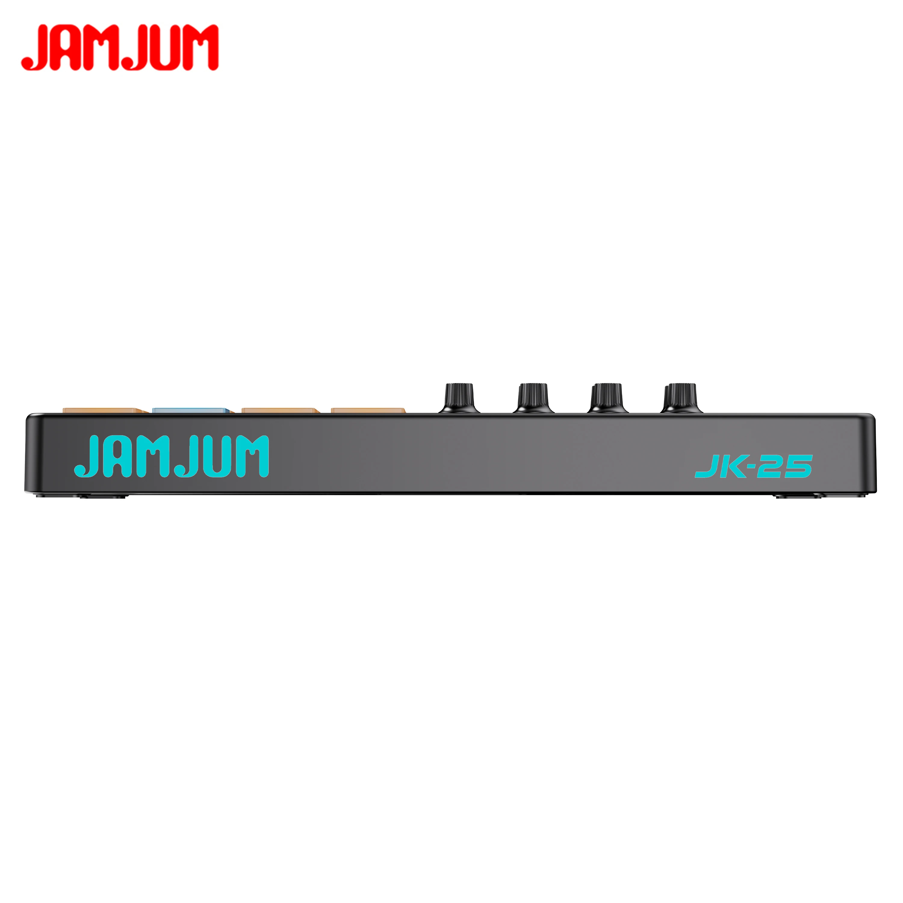 Picture 6: JAMJUM JK25 Bluetooth Wireless MIDI Controller Features 25 Velocity-sensitive Keys .Supports Bluetooth Connection
