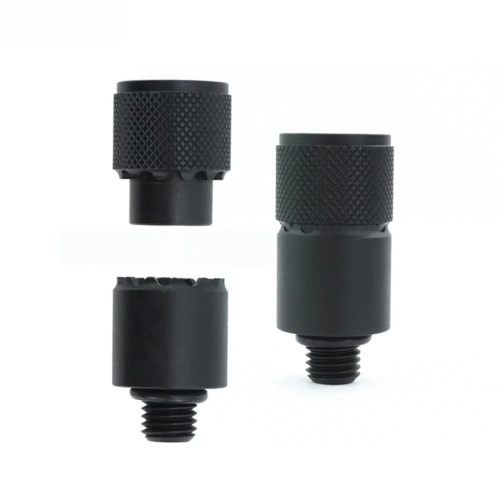 Hirisi – connecteur de pêche à la carpe à changement rapide, adaptateur en aluminium pour alarmes de pêche, dosette de canne, matériel de pêche AQ210