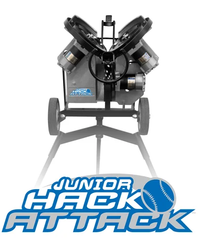 High Quality Hack Attack Junior Baseball Pitching Machine. On Stock