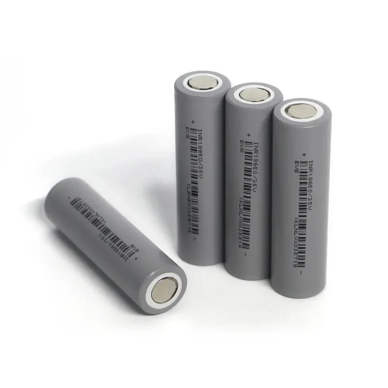 100pcs EVE 18650 3.7v 3500mah Cylindrical Lithium Battery for Electric Toys