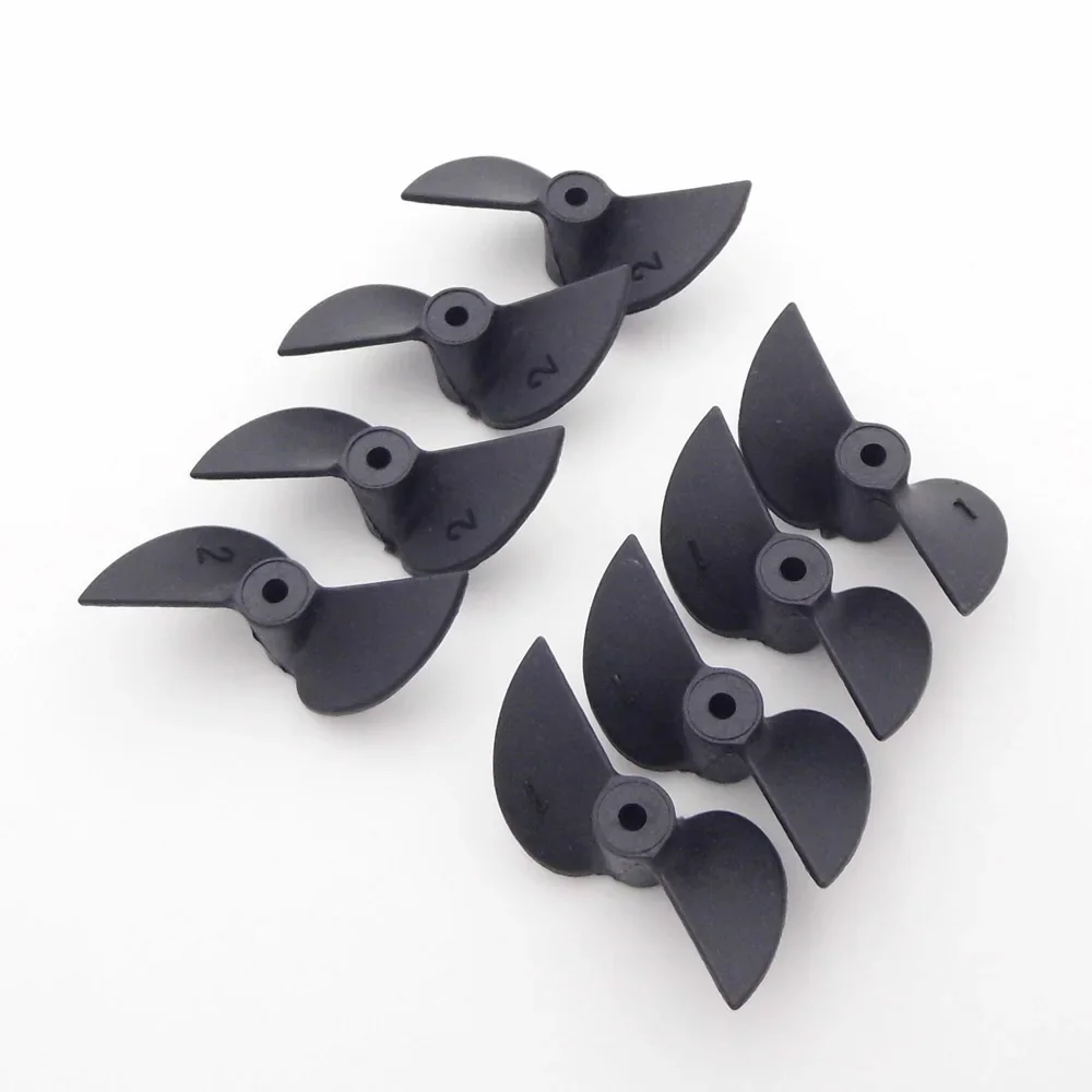 Hélice en Nylon CW CCW 2mm 30mm, Accessoires pour Bricolage de Bateau, Jouet, Modèle Marin, 5x