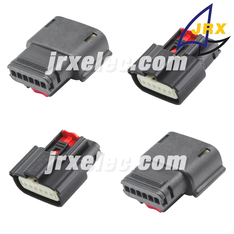 MX150 Serie 33471-0601 Conector automotriz hembra de 6 pines duradero impermeable Conector automático