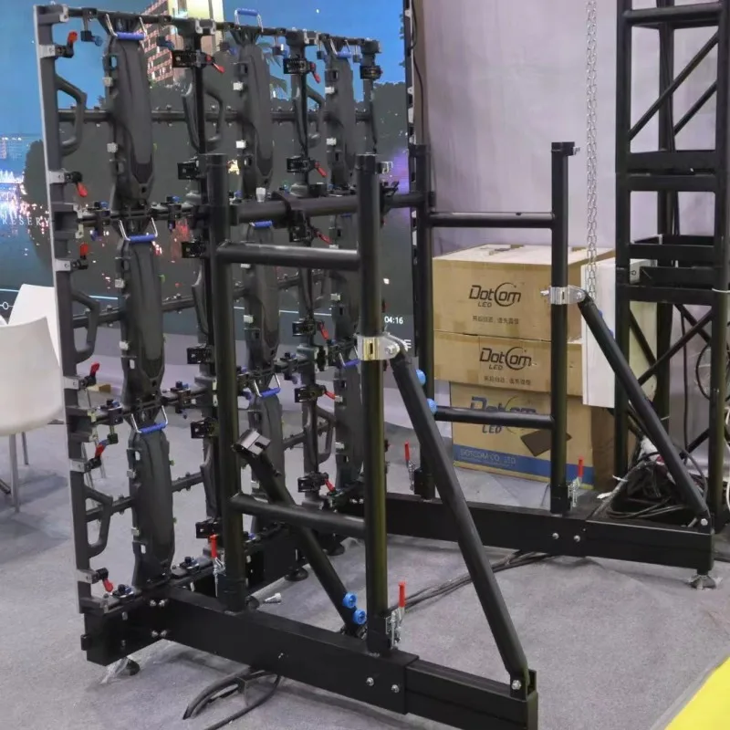 屋外レンタルLEDディスプレイ トラス LEDビデオウォールブラケット サイズ5x3M用 キャビネットサイズ500x1000mm