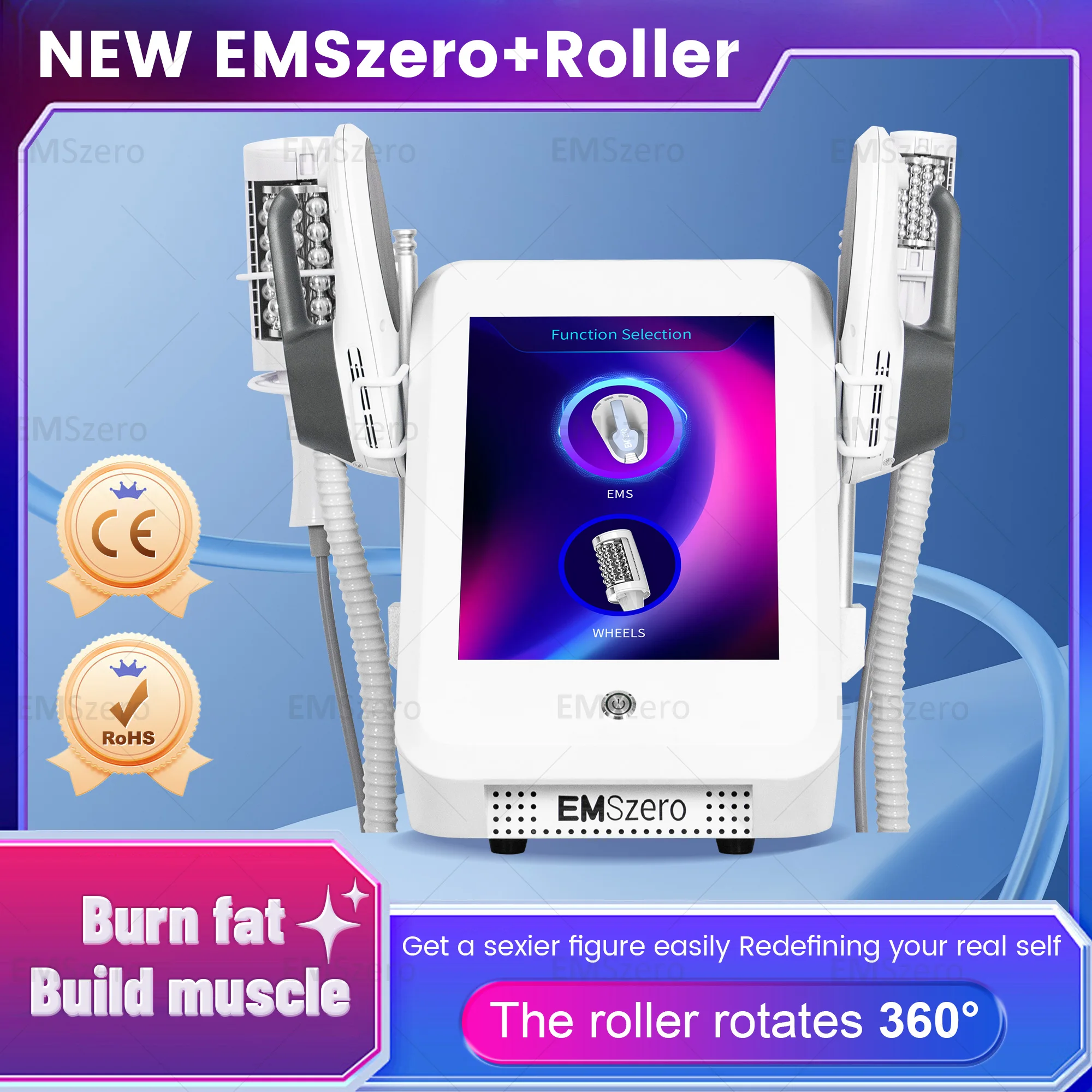 

EMSzero RF Body Shaper Body Shaping Muscle Stimulation Massager Electromagnetic Slimming Technology Tightens to Skin