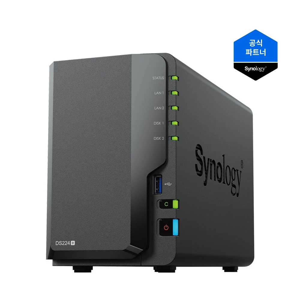 SENOGY DS224 + genuine Nas Storage 2 Bay [12TB] 6TBX2 CinOG HAT3300 HDD (initial set free remote support) official certification point