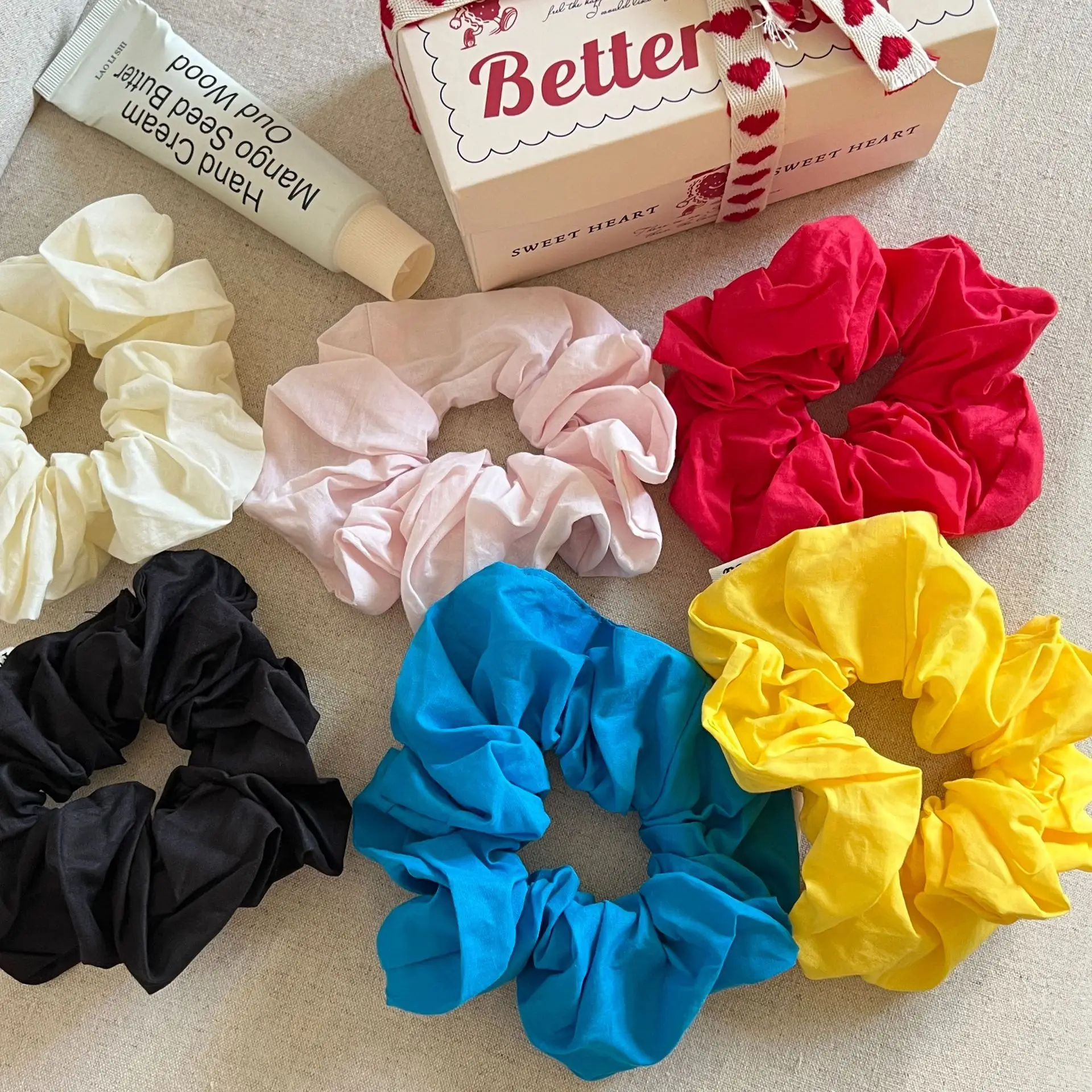 Women Accessories Wholesale China - Großhandel: Trendige, lässige Haargummis aus Baumwolle