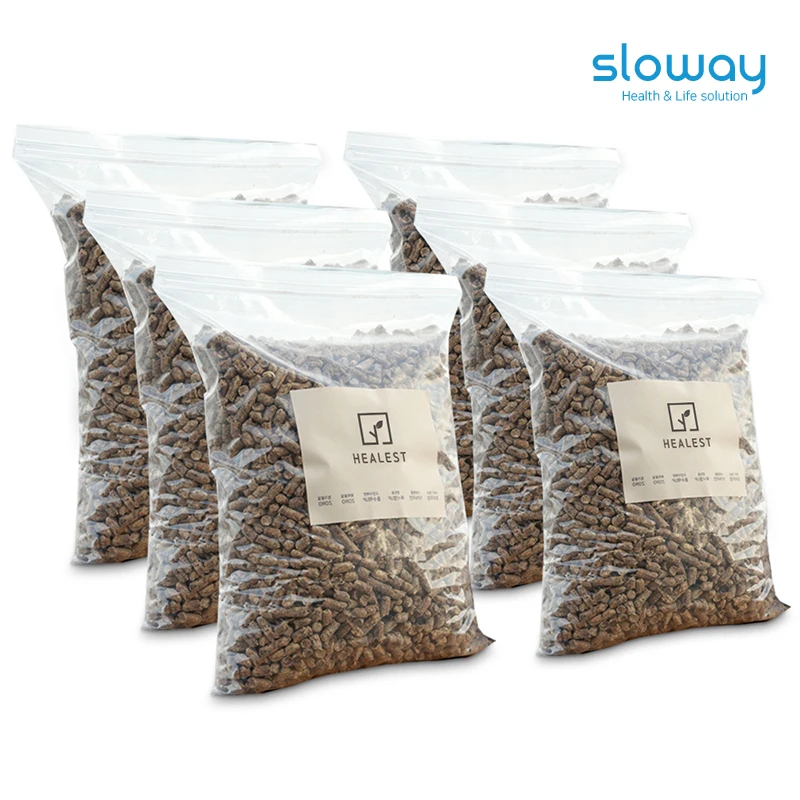 Pellets de madera de alto calor para acampar, combustible de gran capacidad, 12kg