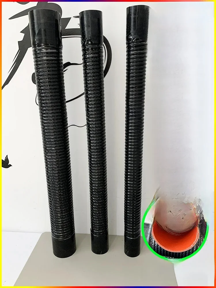 Tuyau Flexible en Silicone universel de 700mm de longueur et 2 pinces, tuyau d'admission d'air ID30-100mm, Tube de radiateur, température haute pression