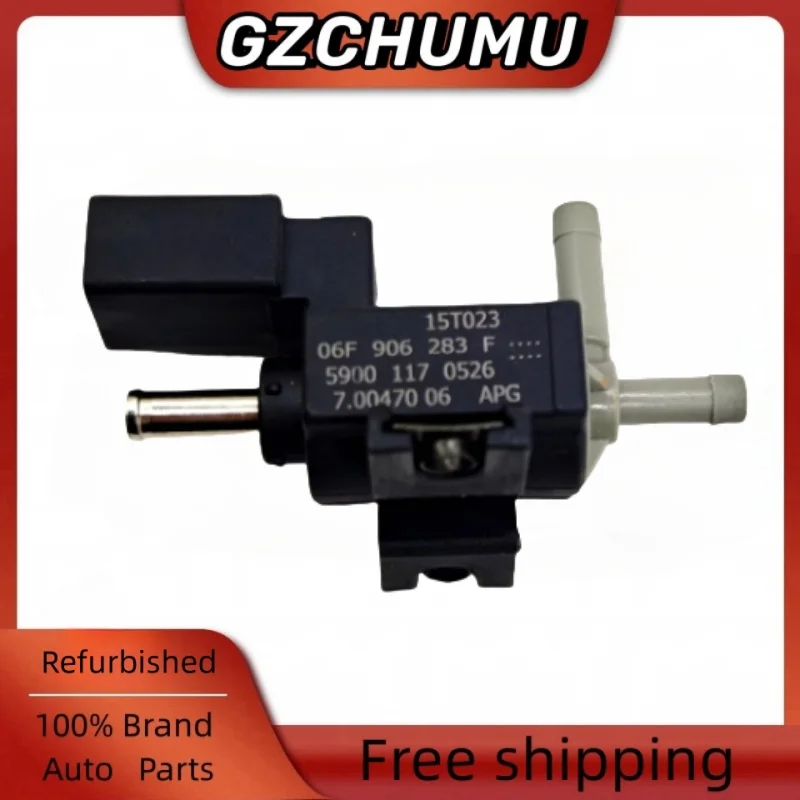 Turbocharger Boost Pressure Control Solenoid Valve 06F906283F for Audi A3 VW Beetle CC 2.0T