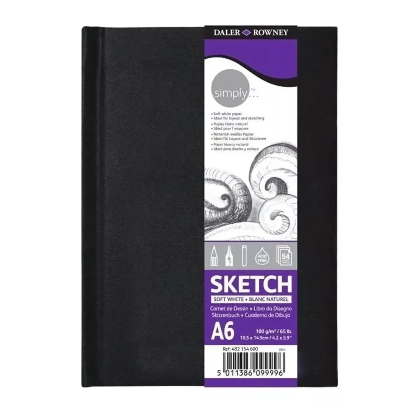 Sketchbook A6 Simply 100g Daler Rowney