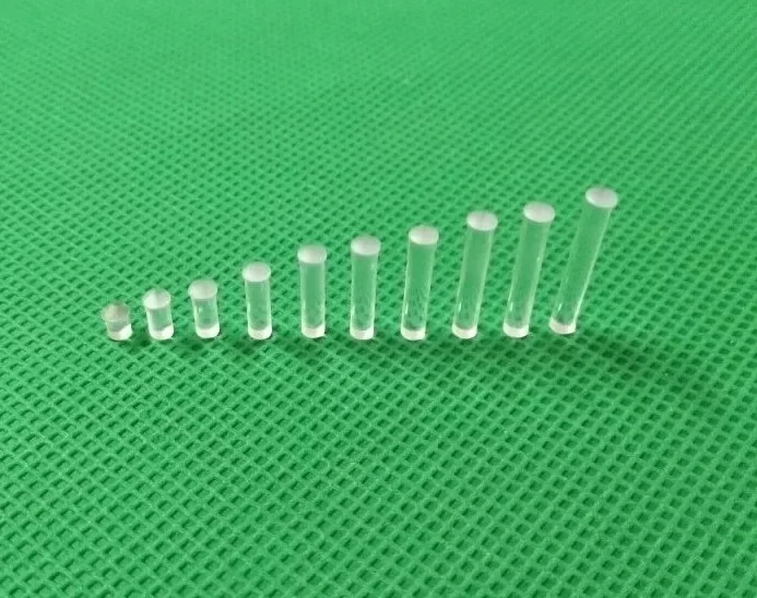 Najmniejszy 100PC jasny kolor 2.54MM-25.4MM rura świetlna dla 1MM dioda Led świetlówka LED abażur zastępuje CLP-1.0 okrągłe światło — zdjęcie 2