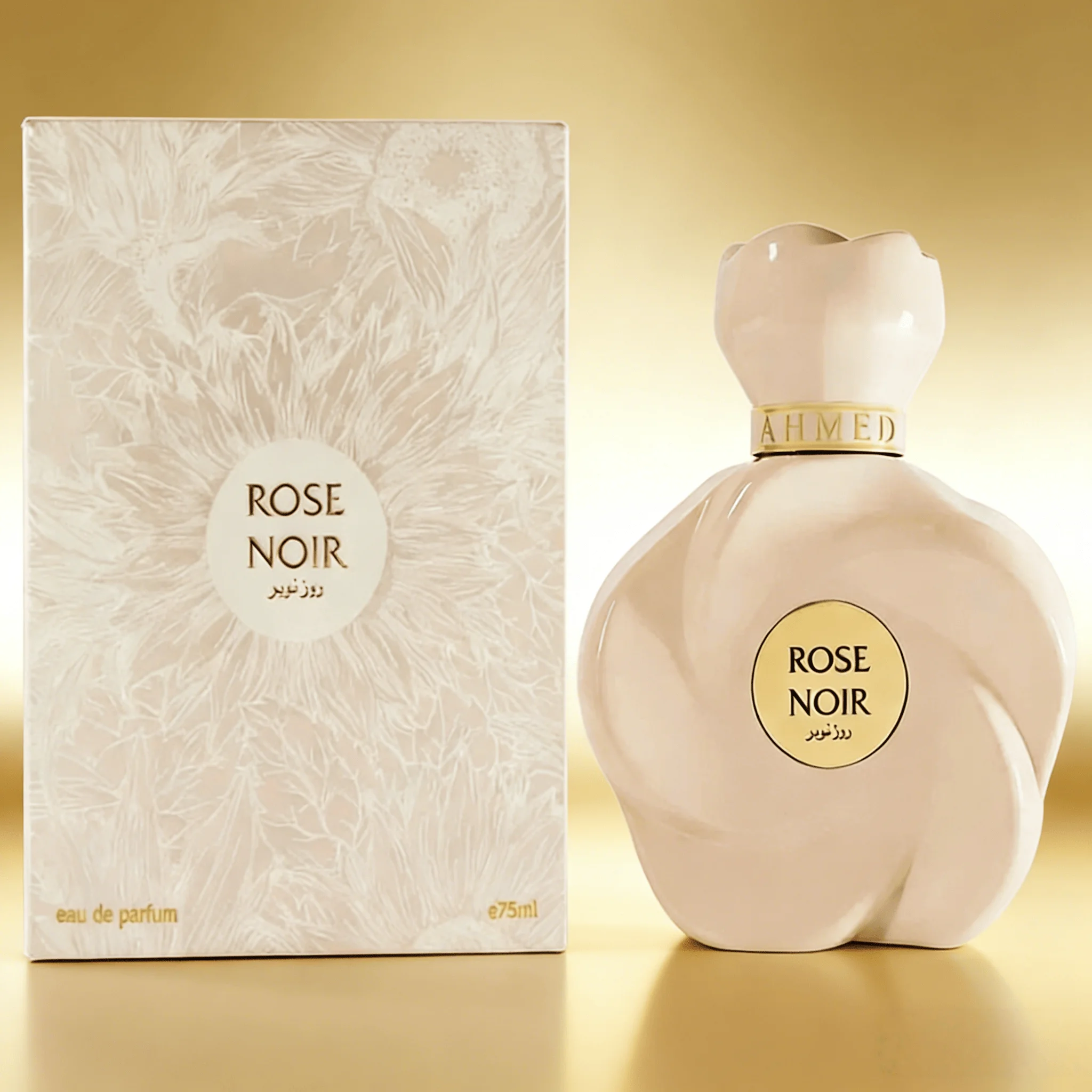 

Rose Noir By Ahmed Al Maghribi EDP Eau De Parfum For Men & Women - 75 ML