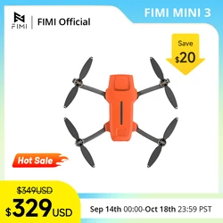 FIMI MINI 3 new drone 4K 60fps 9km range 3-axis Gimbal 249g Ultralight AI Super Night Video design smart tracking mini pro drone