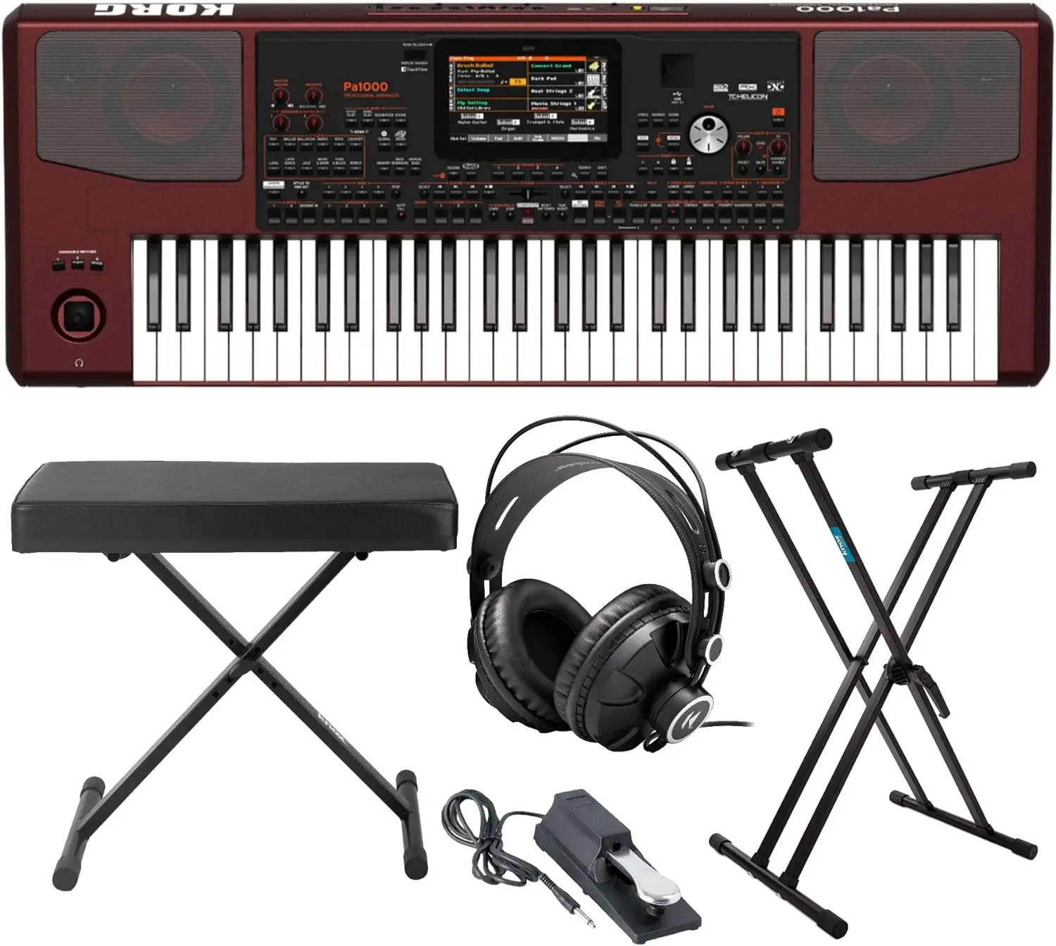 Nieuwe Aanbieding Korg Pa1000 61 Key Professionele Arrangeur Keyboard 61 Toets Digitale Piano