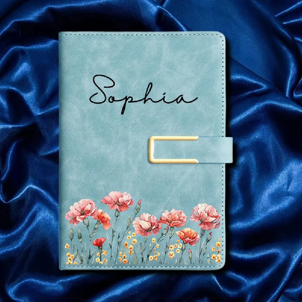 caderno-personalizado-com-capa-mole-e-marcador-de-pagina-Otimo-para-negocios-estudos-e-diario-de-amor