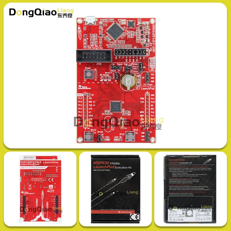 In stock: MSP-EXP430FR5969 MSP430FR5969 LaunchPad Development Kit