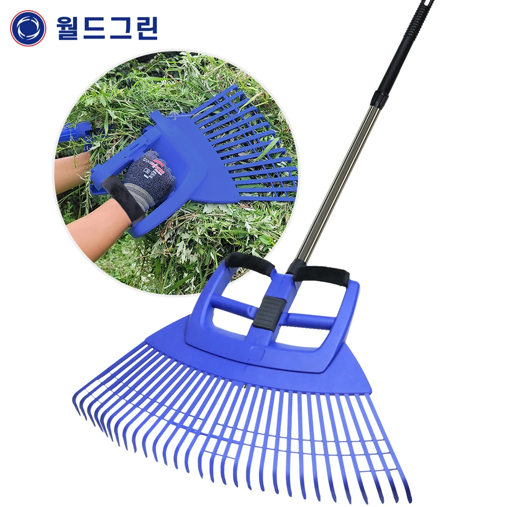 Extra-large Combi Rake + Long Sten Slug (Deciduous Cleaning Goods Beeweed 2-stage separated farm equipment)