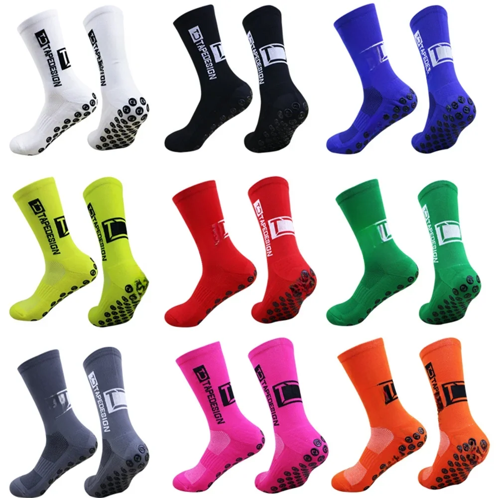 AliExpress 1 Pair Non Slip Soccer Socks Men Non Skid Grip Football Basketball Sport Cycling Socks