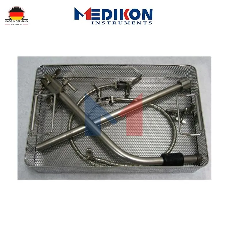 Complete Yasargil Leyla Retractor with bed Support neurosurgery Cranial surgery craniotomy maxillofacial surgical instruments st