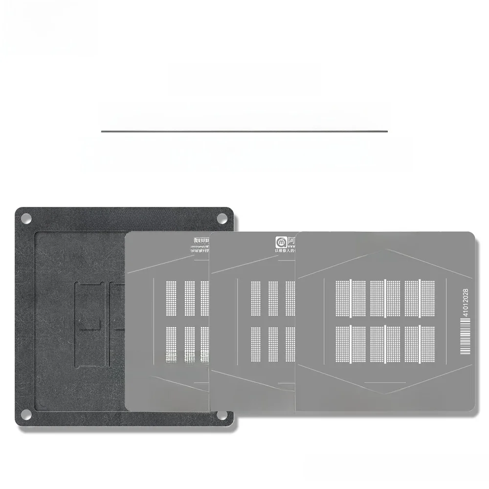 DDR BGA Reballing Stencil Template Station dla DDR5 DDR6 DDR7 BGA170 BGA180 BGA266 Płyta pozycjonująca układ pamięci karty graficznej — 2