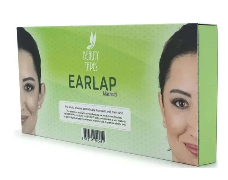 Earlap MAXHOLD Protruding Or Protruding Ear Aesthetic Corrector Strong Grip Tapes Easy And Effective Use For Oily Skin