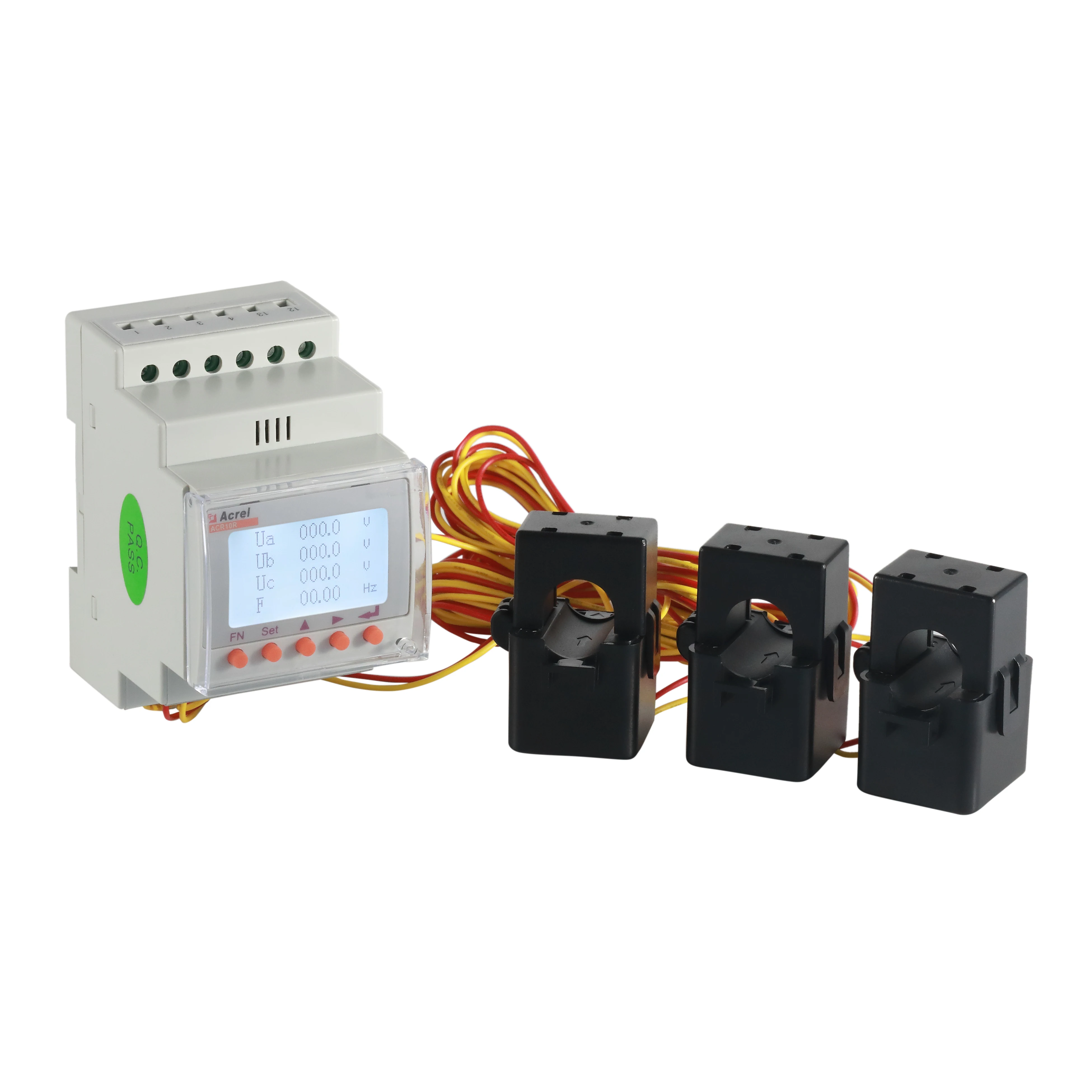 Acr10R Din Rail Energy Meter For Solar Power Energy Management With Rs485 Communication And Harmonic Monitoring