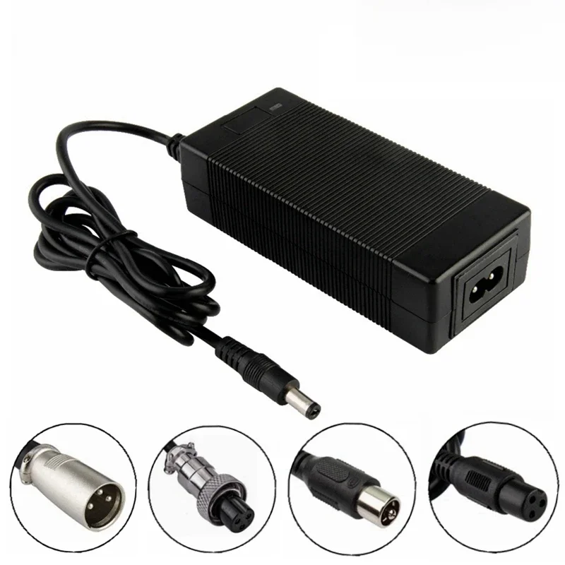 Ładowarka litowa 54.6V 2A do akumulatorów litowo-jonowych 48V do Kugoo M4, Kugoo C1, Kugoo G2 Pro, wysoka jakość. — zdjęcie produktu 7