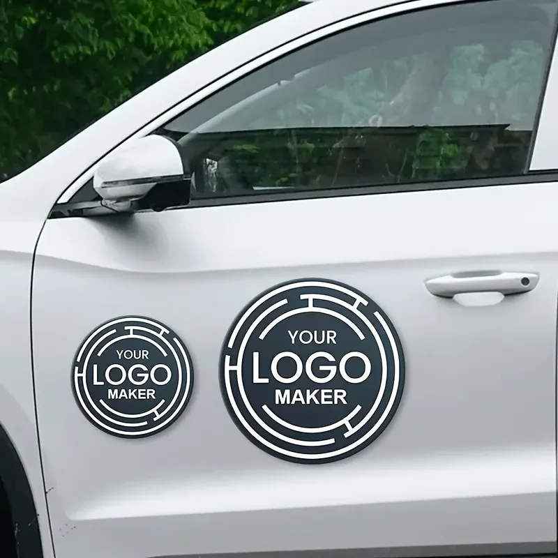 Custom Car Magnet Stickers, Durable Car Magnets, Perfect for Commercial Vehicle Advertising, Customize Your Logo