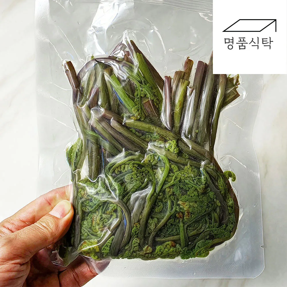 (Luxury table PB) 200g small packing set of Jeju fresh bracken sprouts, blanched Dressed boiled