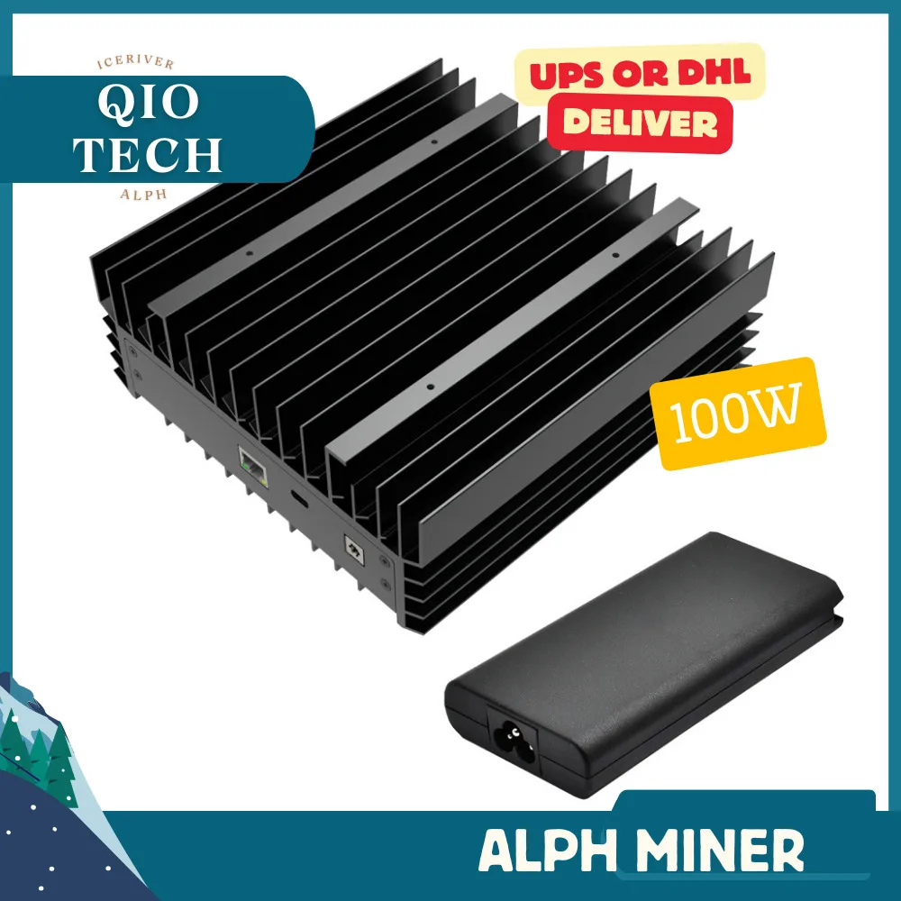 CH Summer offer!! BUY 7 GET 3 FREE  Brand New IceRiver ALPH AL0 400Gh 100w Alph Miner Asic Miner with PSU in Stock