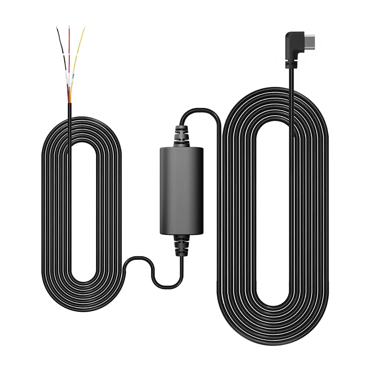 BOTSLAB 24/7 Parking Monitor Hardwire Kit Type C Exclusive for BOTSLAB Dash Cam G980H/G980H Pro/G980H Muiti Channel Dash cam