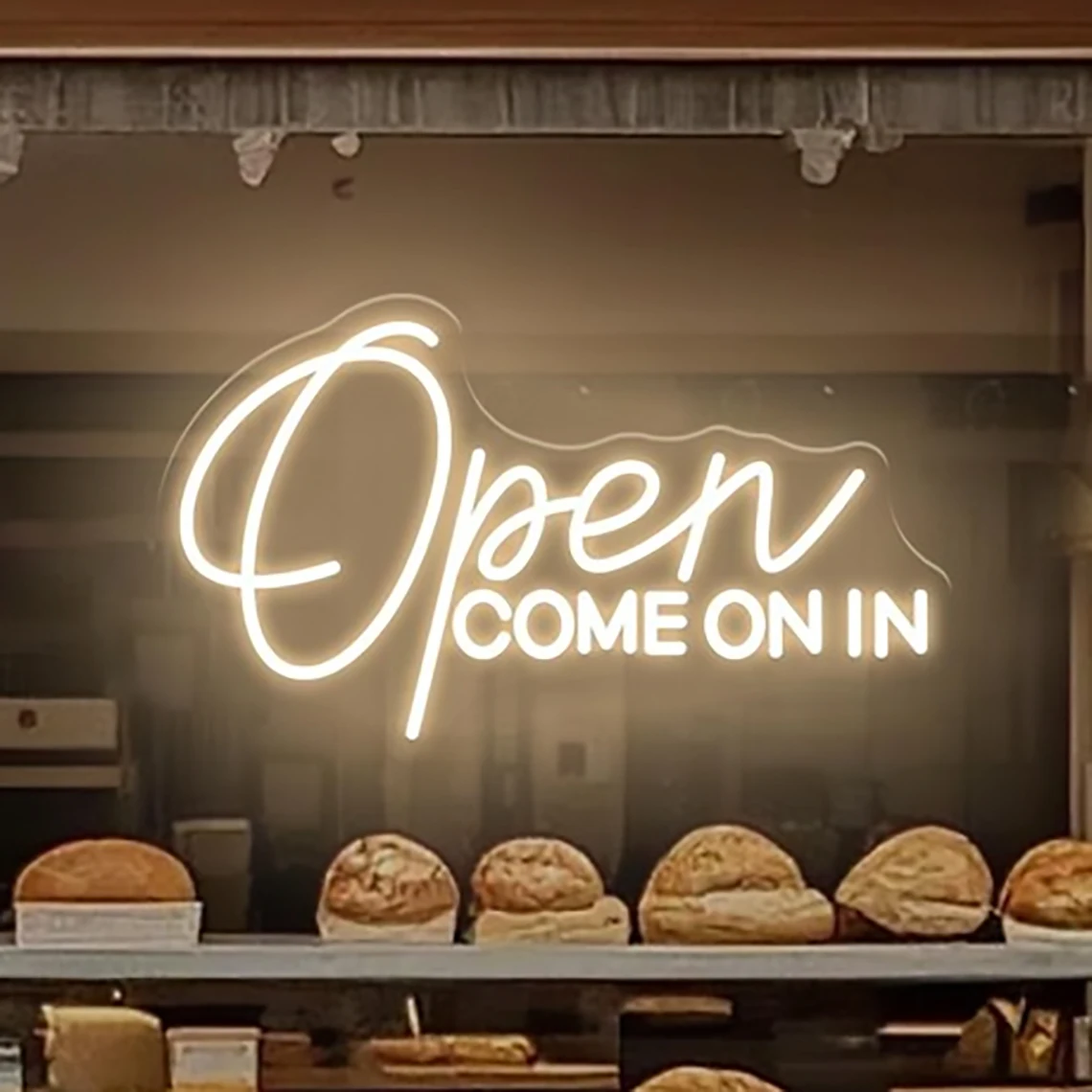 Come in We Are Open Neon Sign Business Open Shop Welcome Sign Bar Store Neon Sign