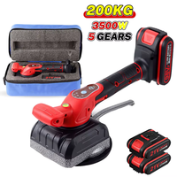 200KG Tile Tiling Machine 5gears Electric Floor Floor holding Vibrating Tool Tile pinning camera For 21V Battery