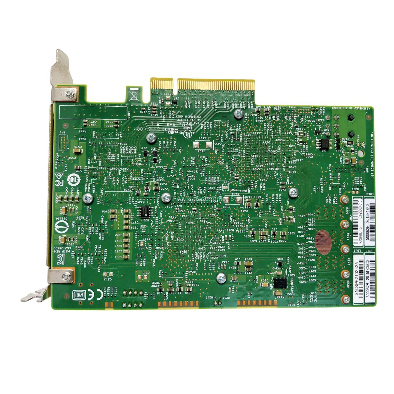 For LSI SAS9300-16i 9300-16i 12Gbps HBA BUS Expander Card IT mode 03-25600-01B Original used