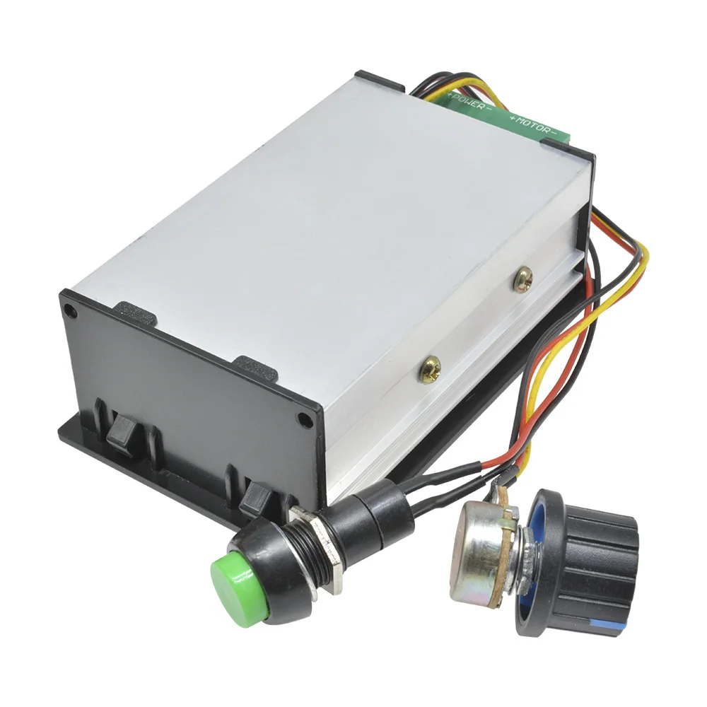 DC 6-60V 12V 24V 36V 48V 30A PWM DC Motor Speed Controller Regulator Motor Speed Controller with Start Stop Switch