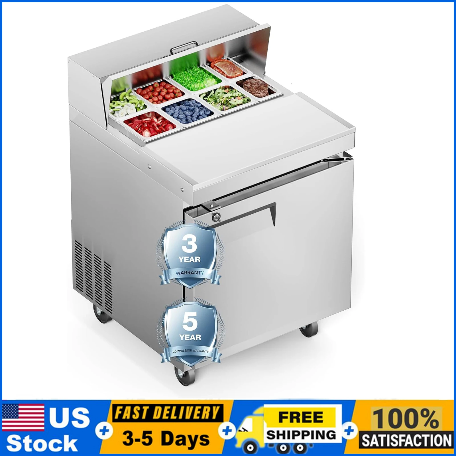 28" Commercial Refr…