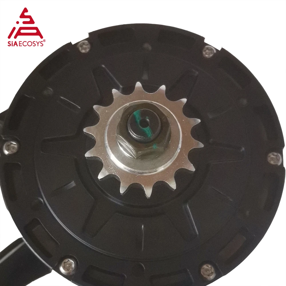 QSMOTOR-Adaptador Sprocket, Mid Drive Motor, Cor Prata, 14T, 428, QS138, QS120, QS90